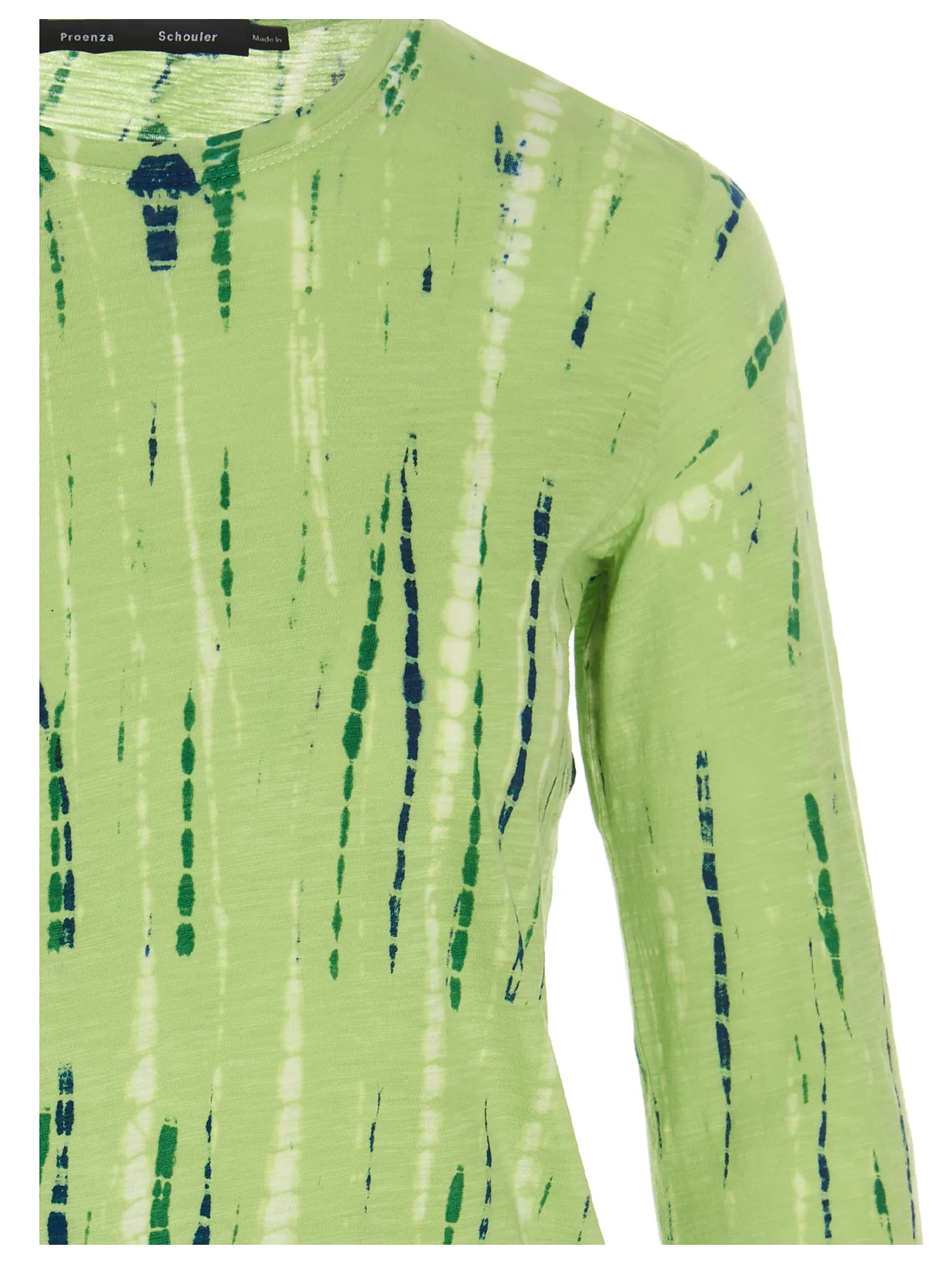 Proenza Schouler Tie-Dyed Crewneck T-Shirt