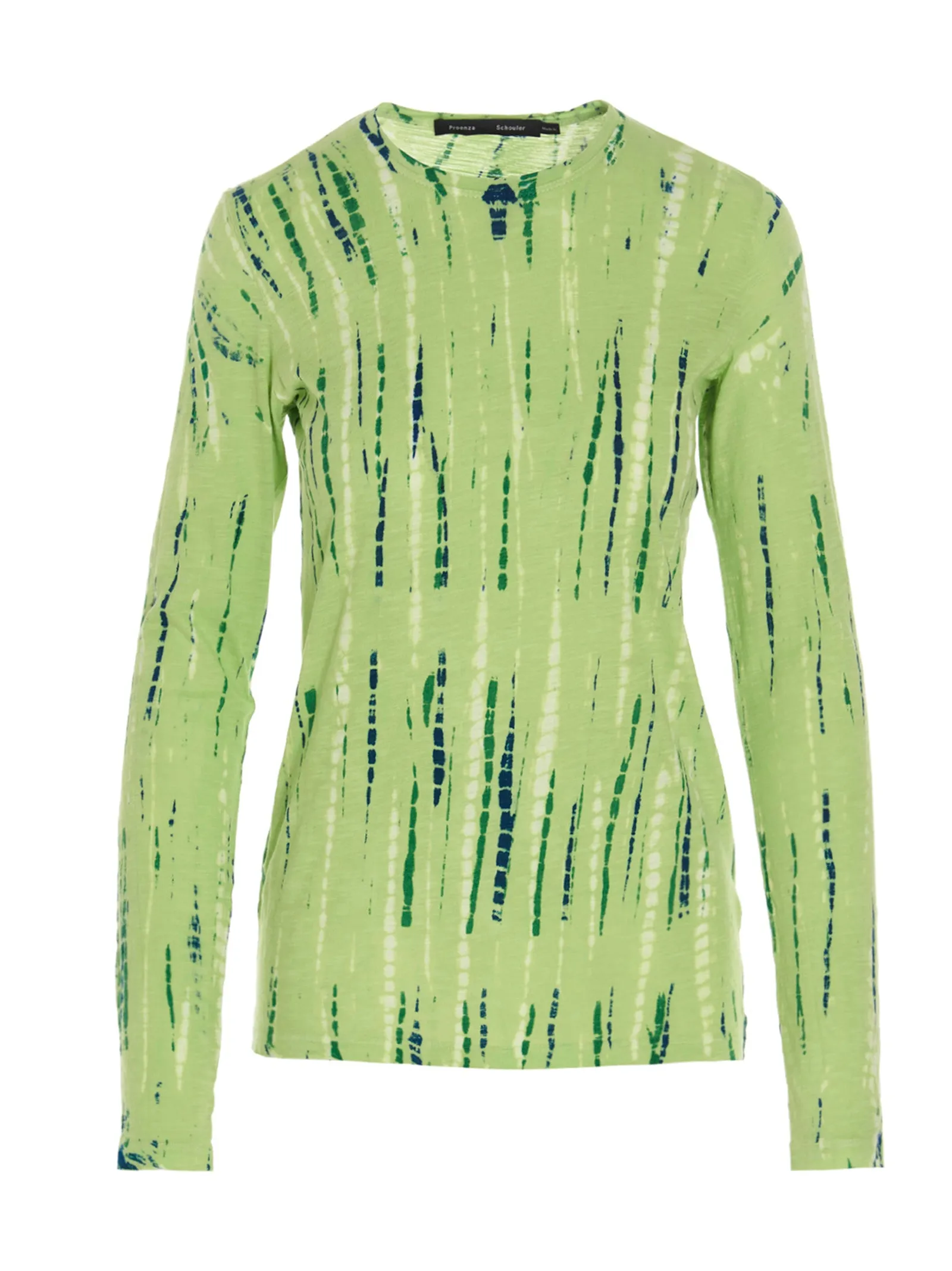 Proenza Schouler Tie-Dyed Crewneck T-Shirt