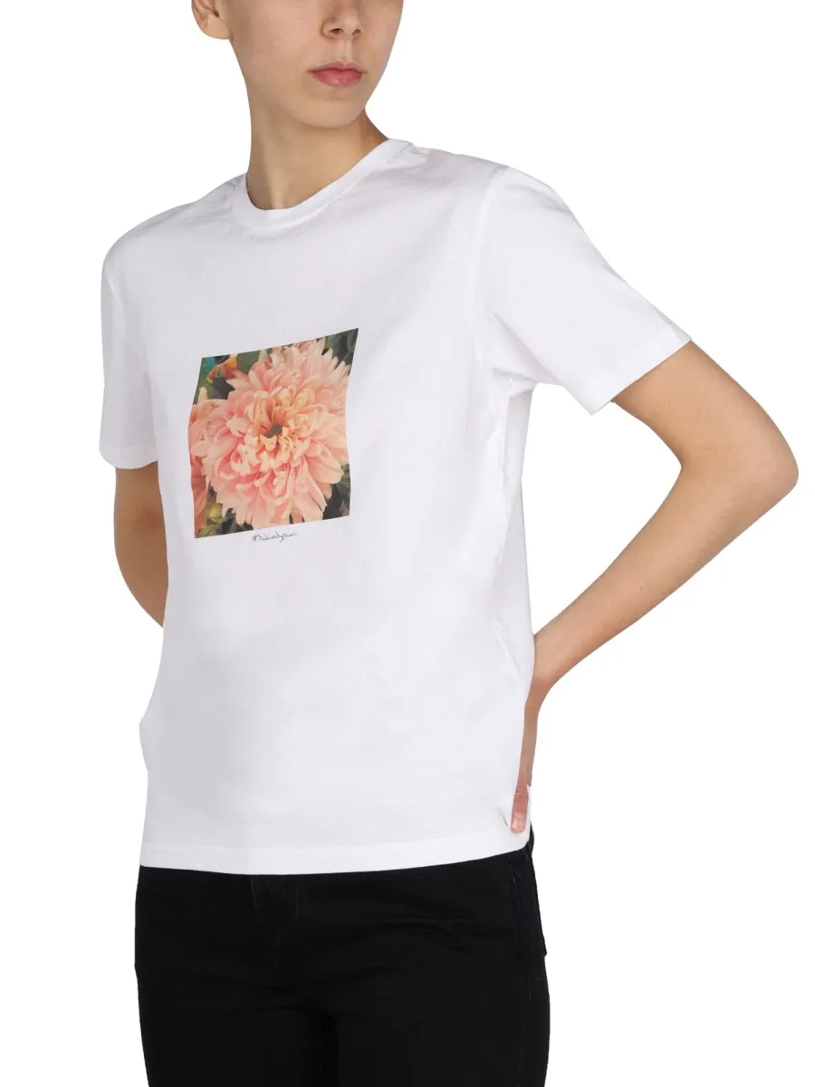 PS Paul Smith Printed Crewneck T-Shirt