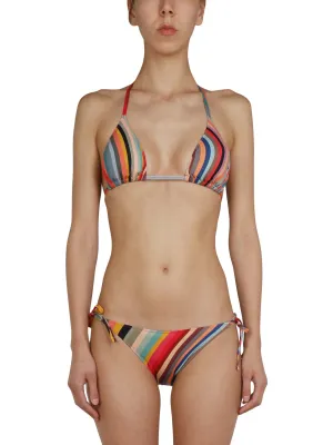 PS Paul SmithStriped Bikini Top