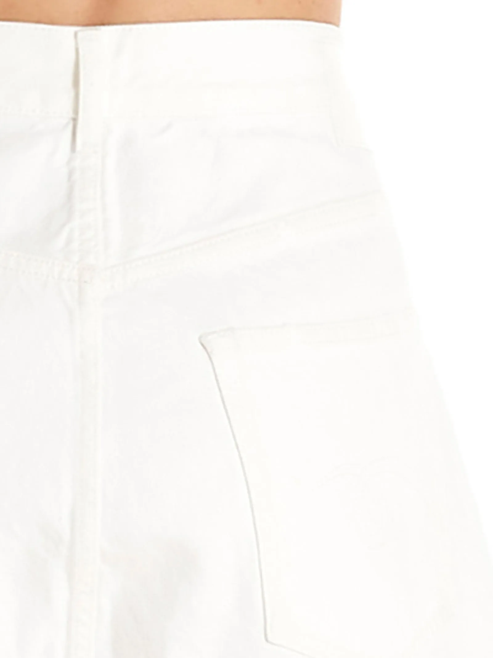 R13 Crossover-Detailed Denim Shorts