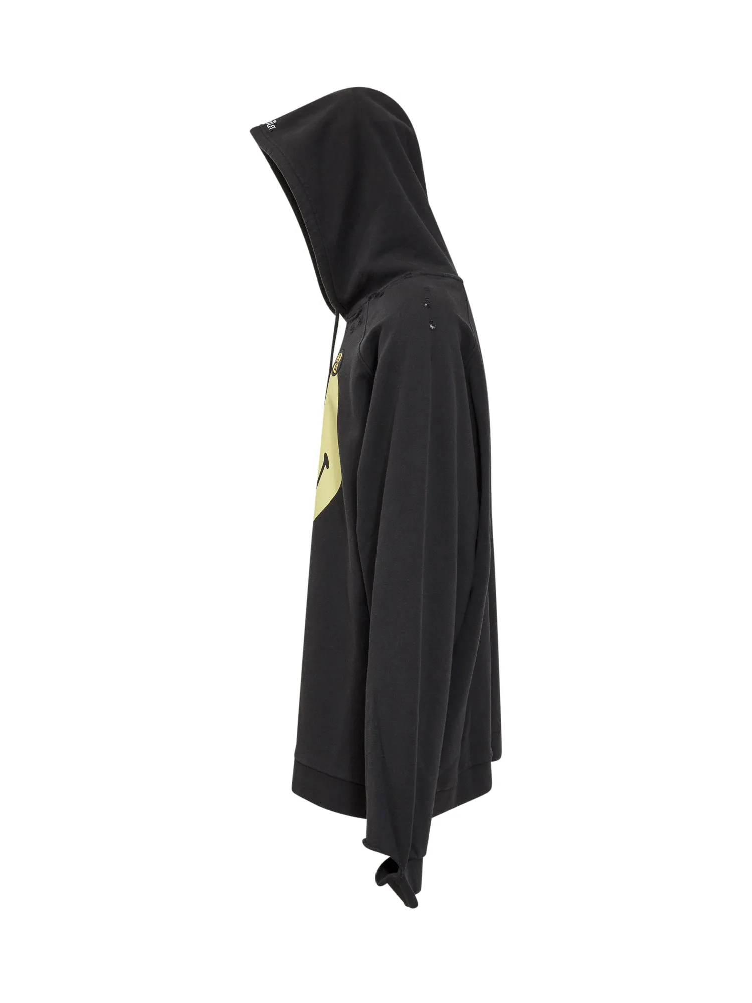 Raf Simons Distressed Oversized Hoodie