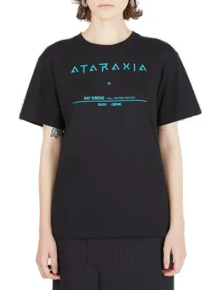 Raf Simons Logo Printed T-Shirt