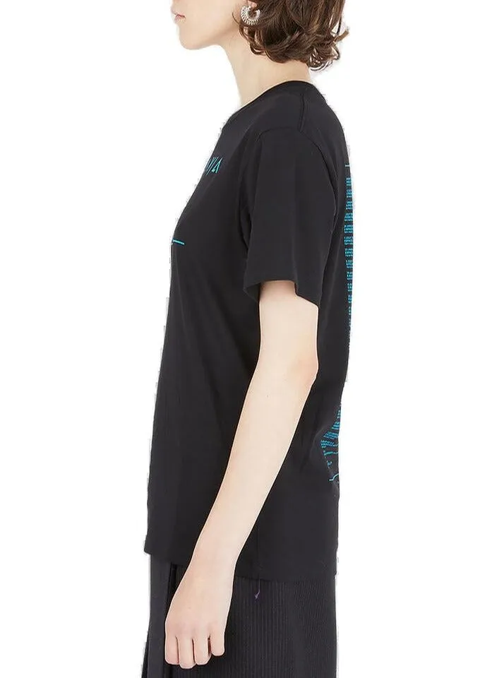 Raf Simons Logo Printed T-Shirt