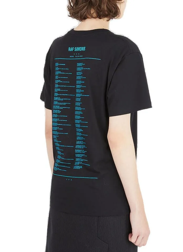 Raf Simons Logo Printed T-Shirt