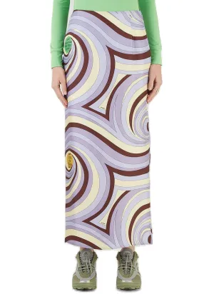 Raf Simons Printed Maxi Skirt