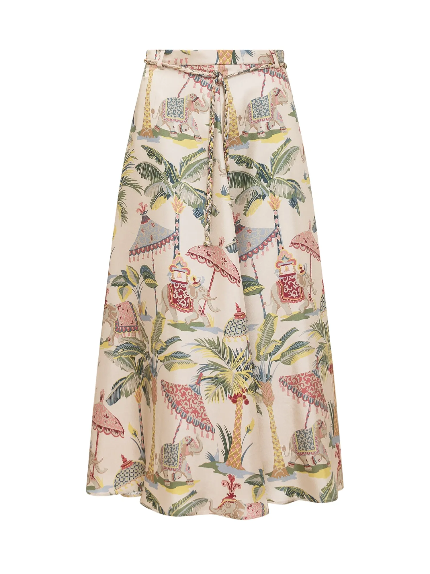 REDValentino Allover Elephant Printed Skirt
