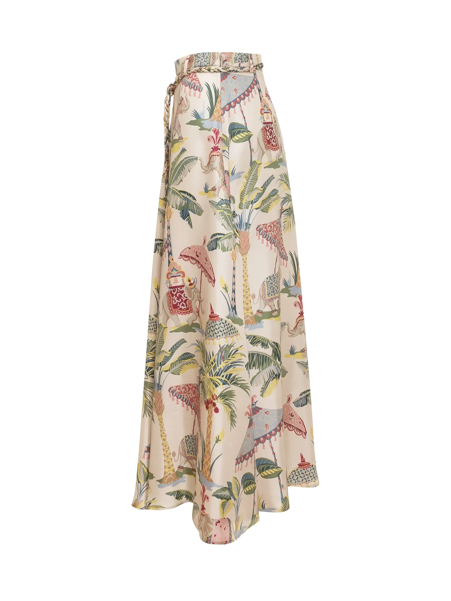 REDValentino Allover Elephant Printed Skirt