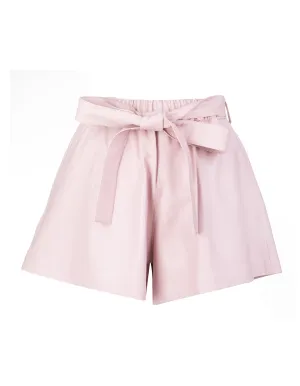 REDValentino Belted High Waist Shorts