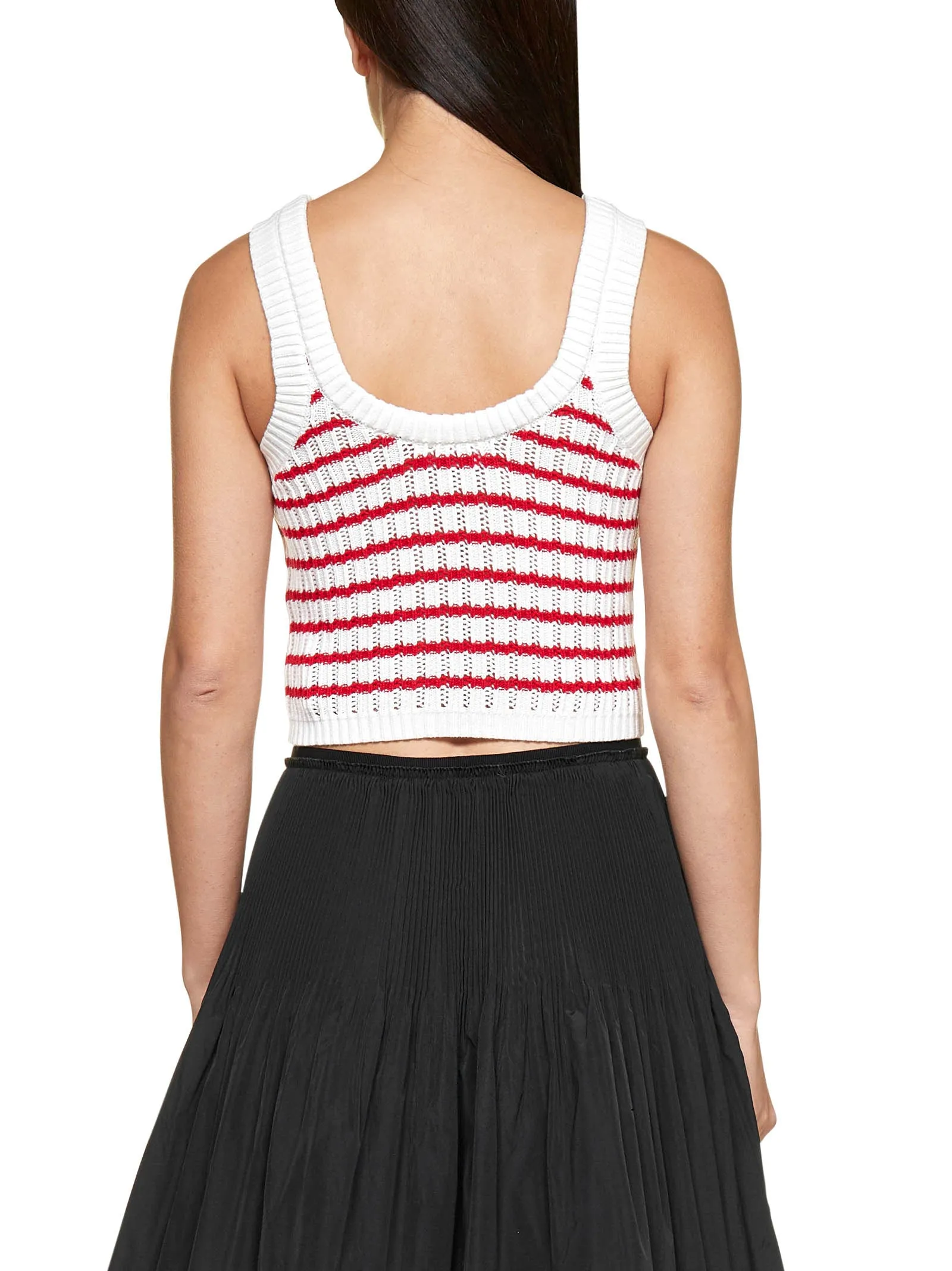 REDValentino Cropped Knit Top