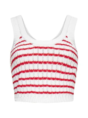 REDValentino Cropped Knit Top