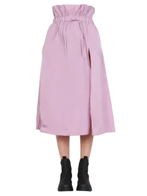 REDValentino Drawstring Ruffled Skirt