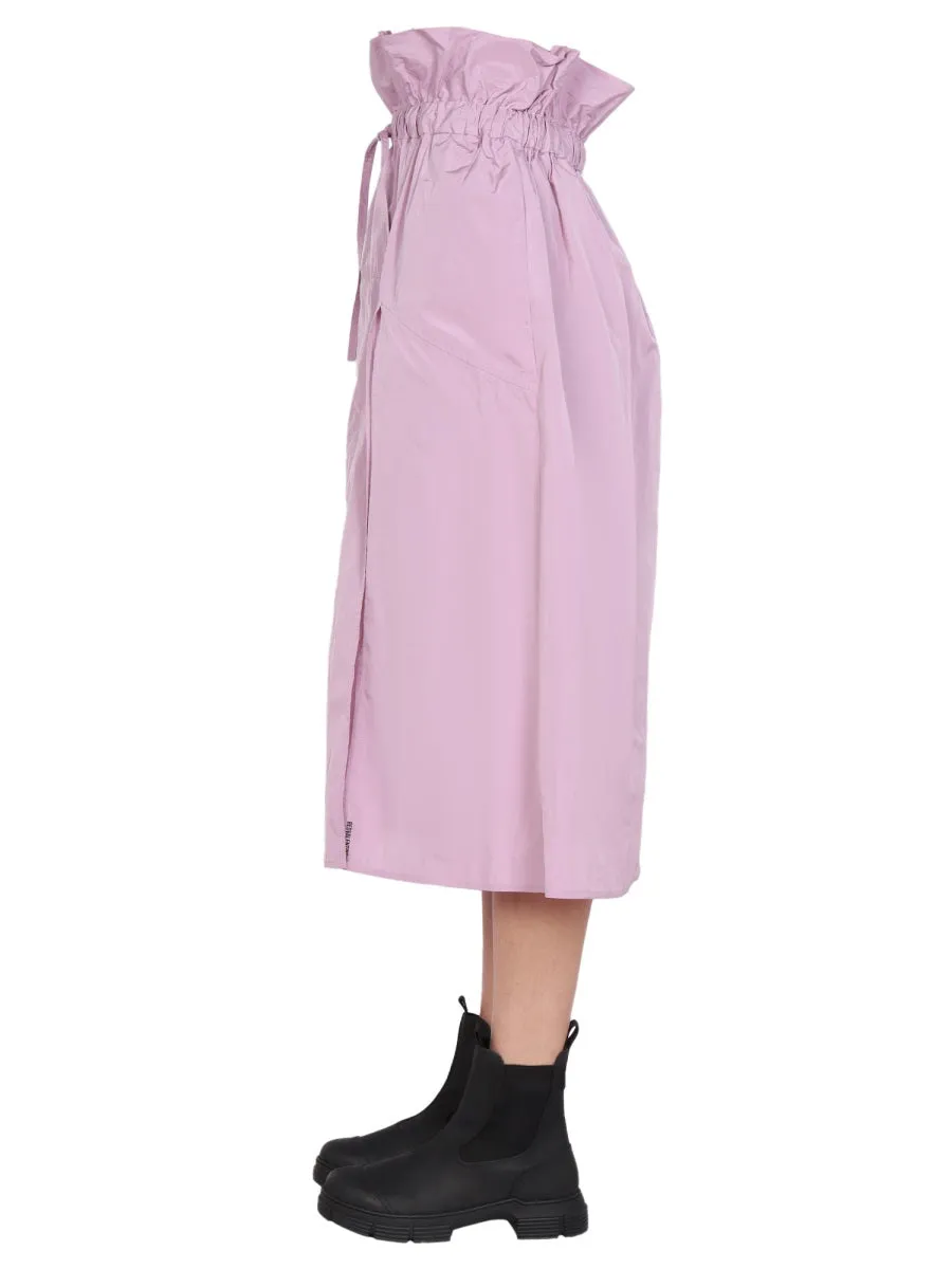 REDValentino Drawstring Ruffled Skirt