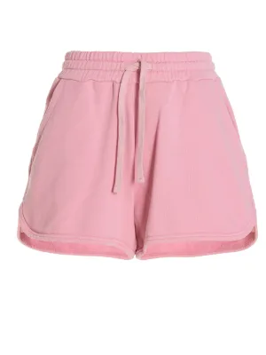 REDValentino Elastic Waist Drawstring Shorts