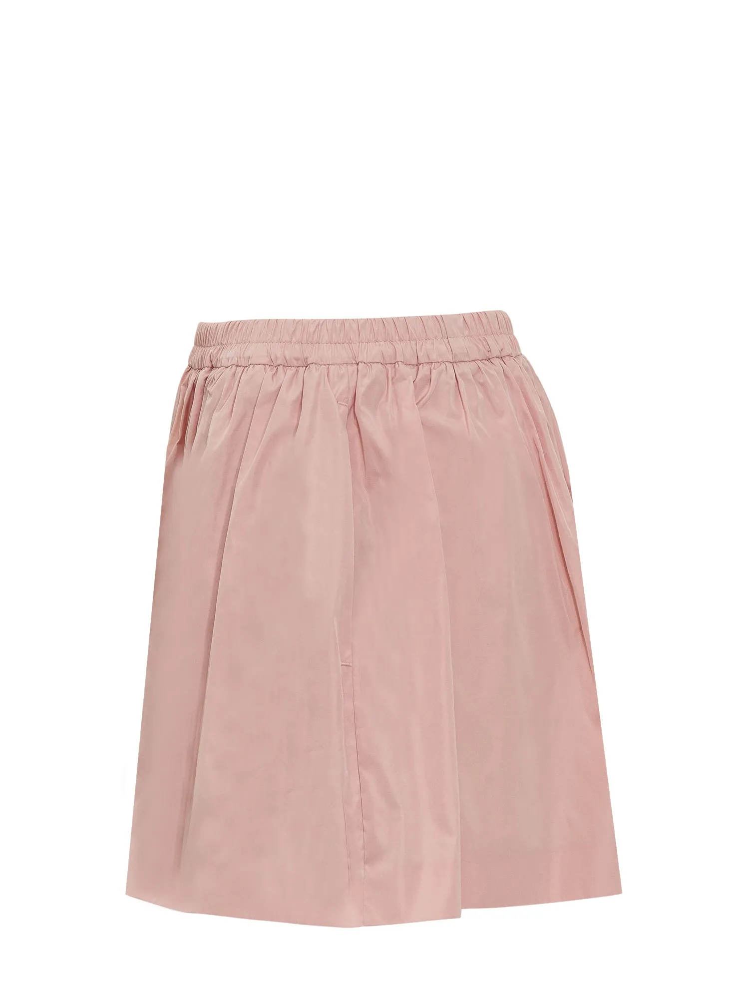 REDValentino Elastic Waist Taffeta Shorts