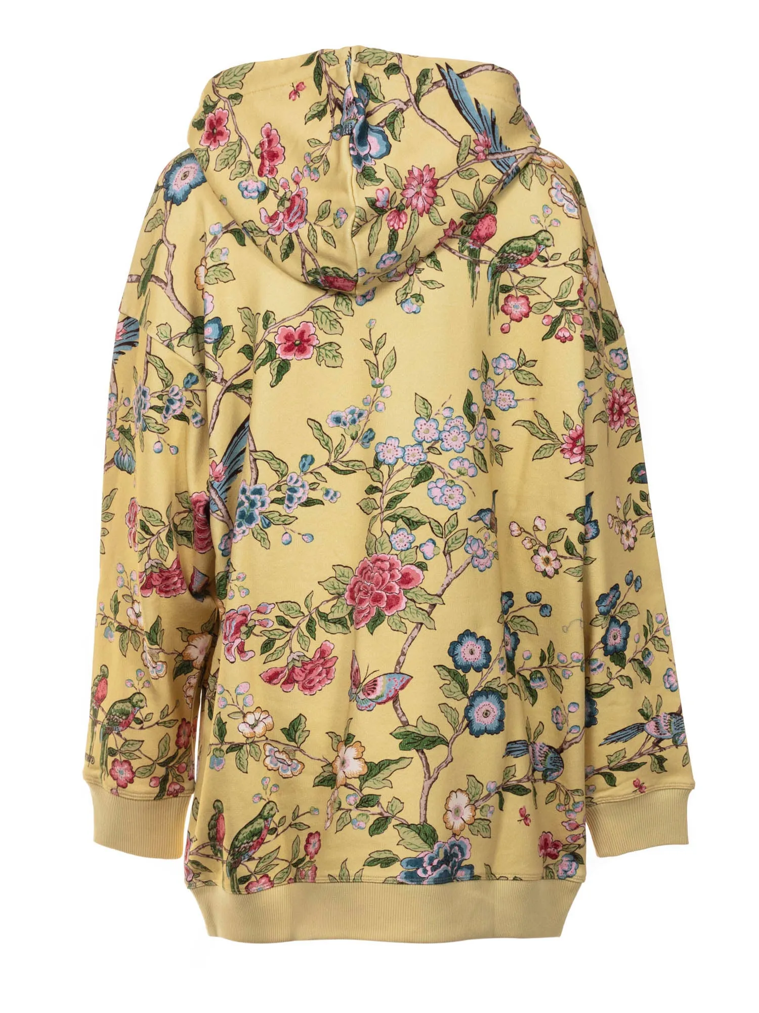 REDValentino Floral Printed Drawstring Hoodie