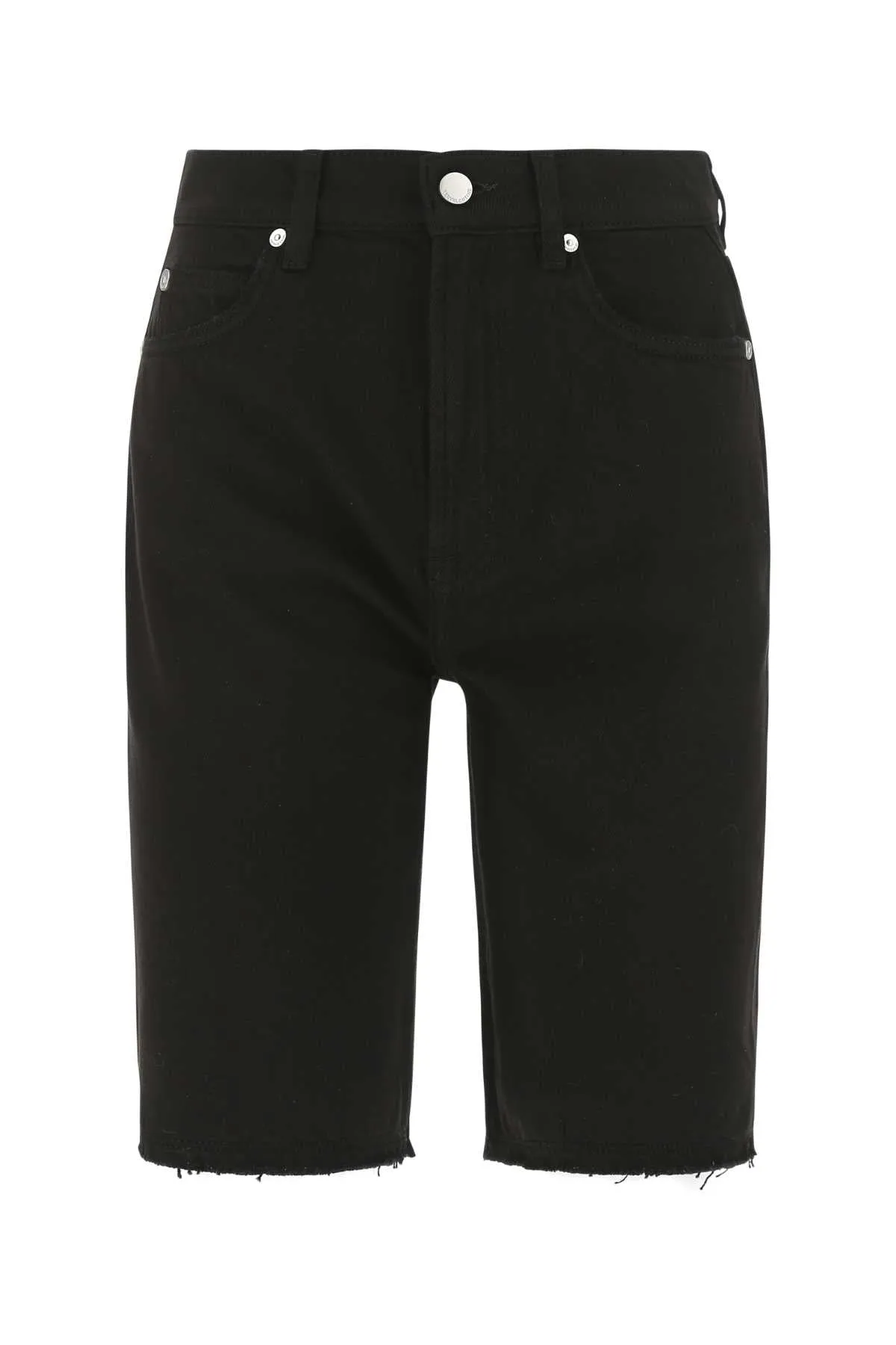 REDValentino Frayed Edge Denim Shorts