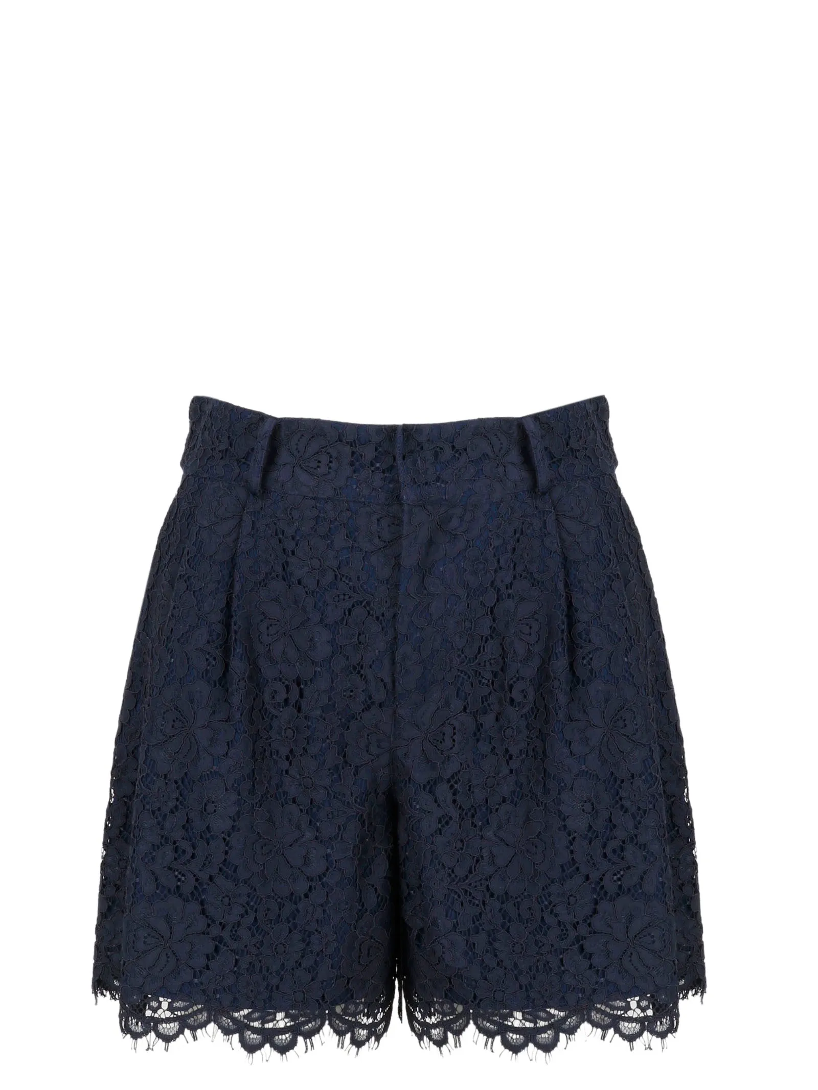 REDValentino Lace-Detail Shorts