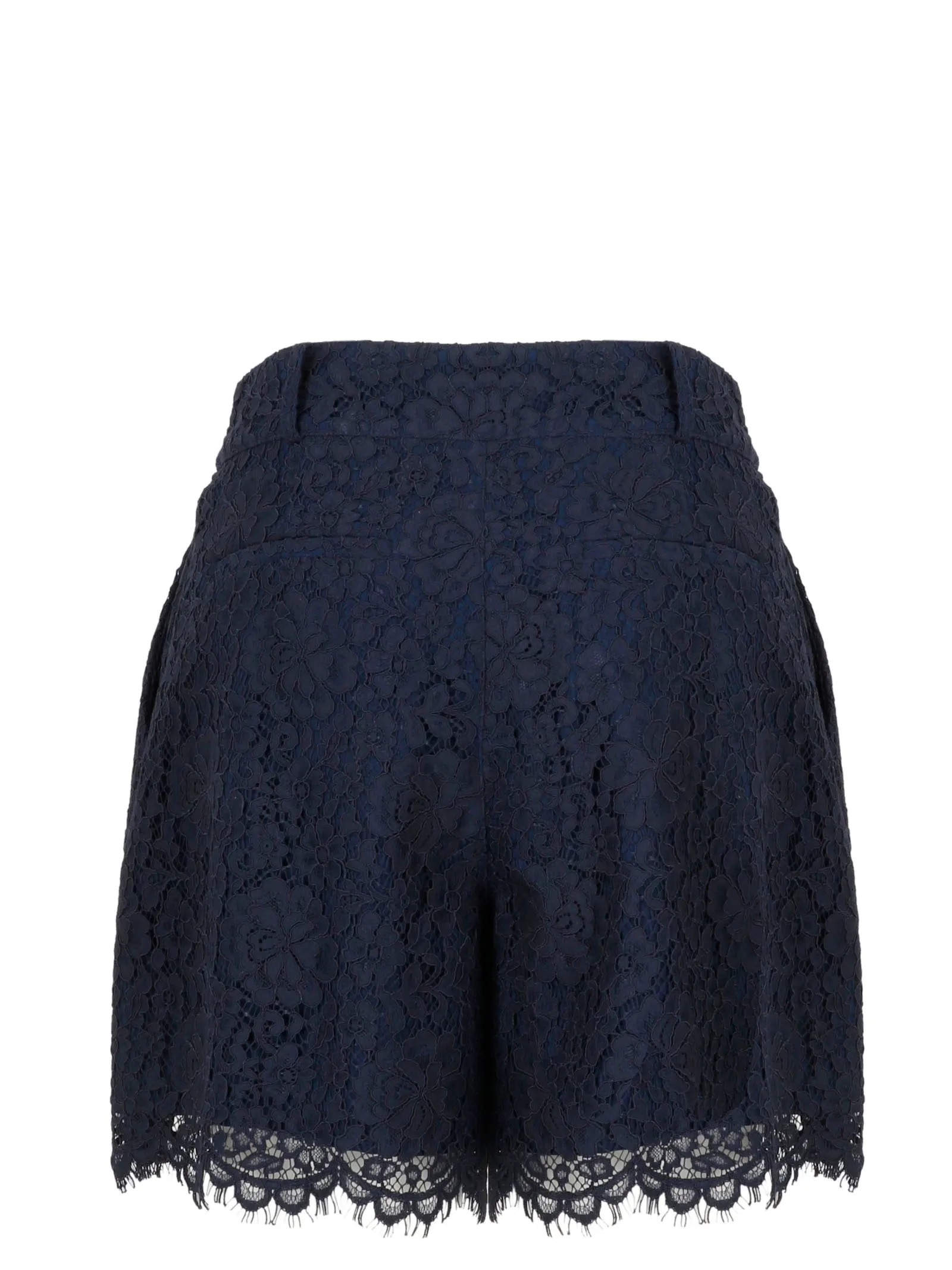 REDValentino Lace-Detail Shorts