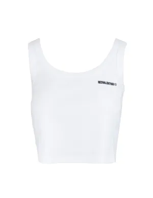 REDValentino Logo Embroidered Tank Top