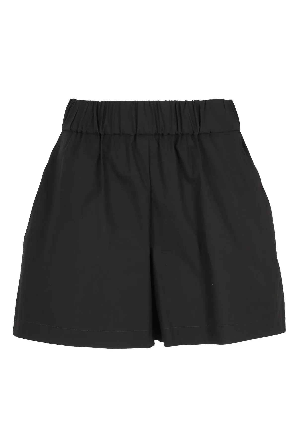 REDValentino Plain High-Waist Shorts