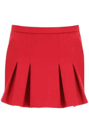REDValentino Pleated Denim Shorts