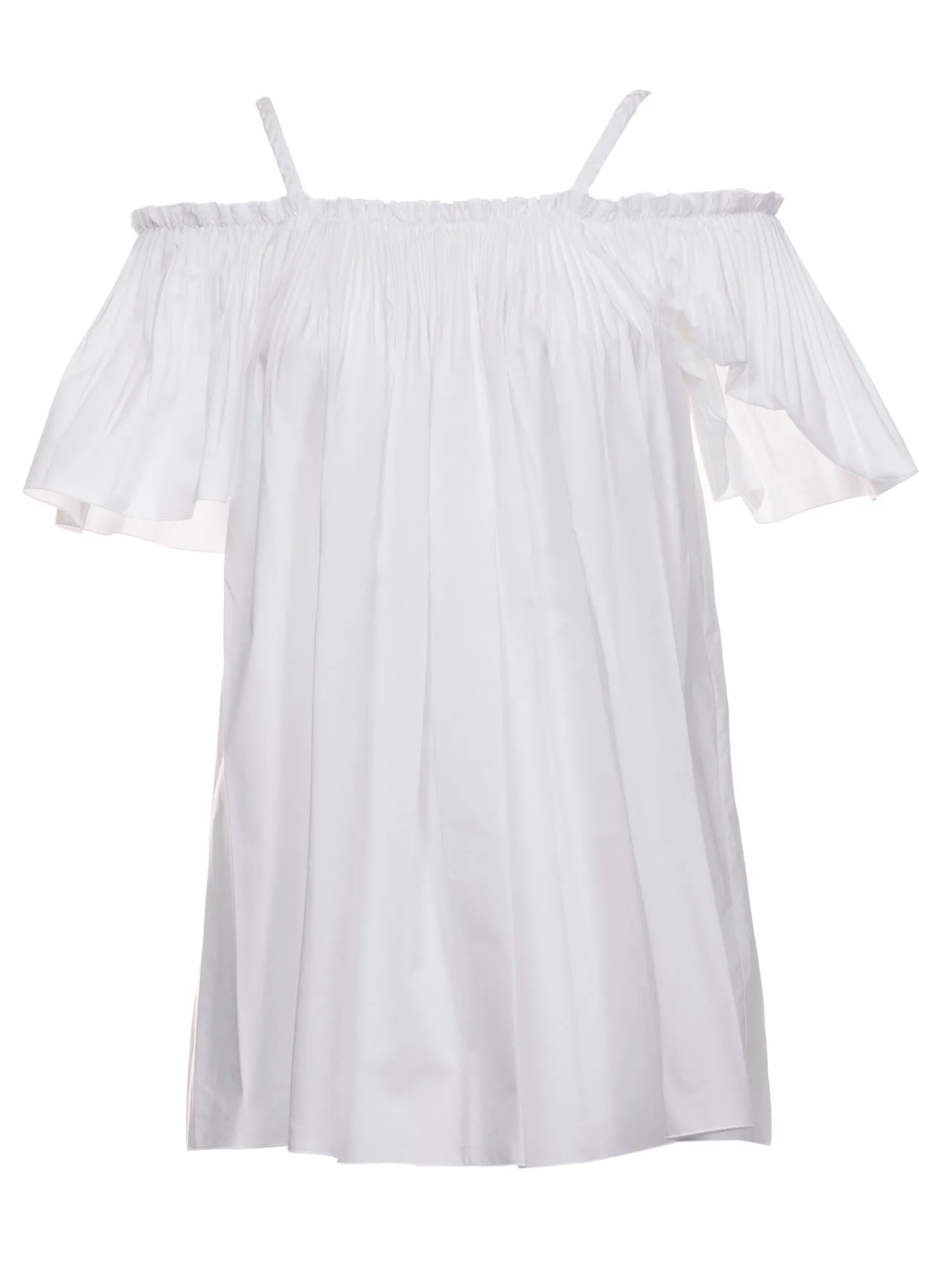 REDValentino Pleated Strapped Top