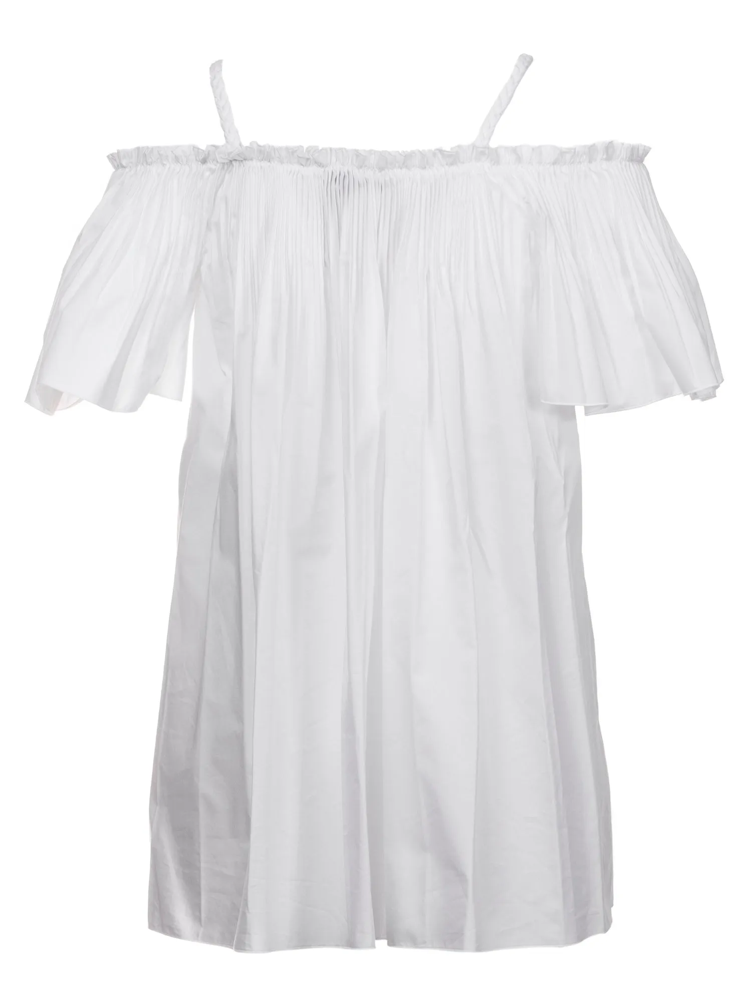 REDValentino Pleated Strapped Top