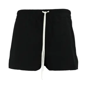 Rick Owens Fog Elasticated Waist Wide-Leg Shorts