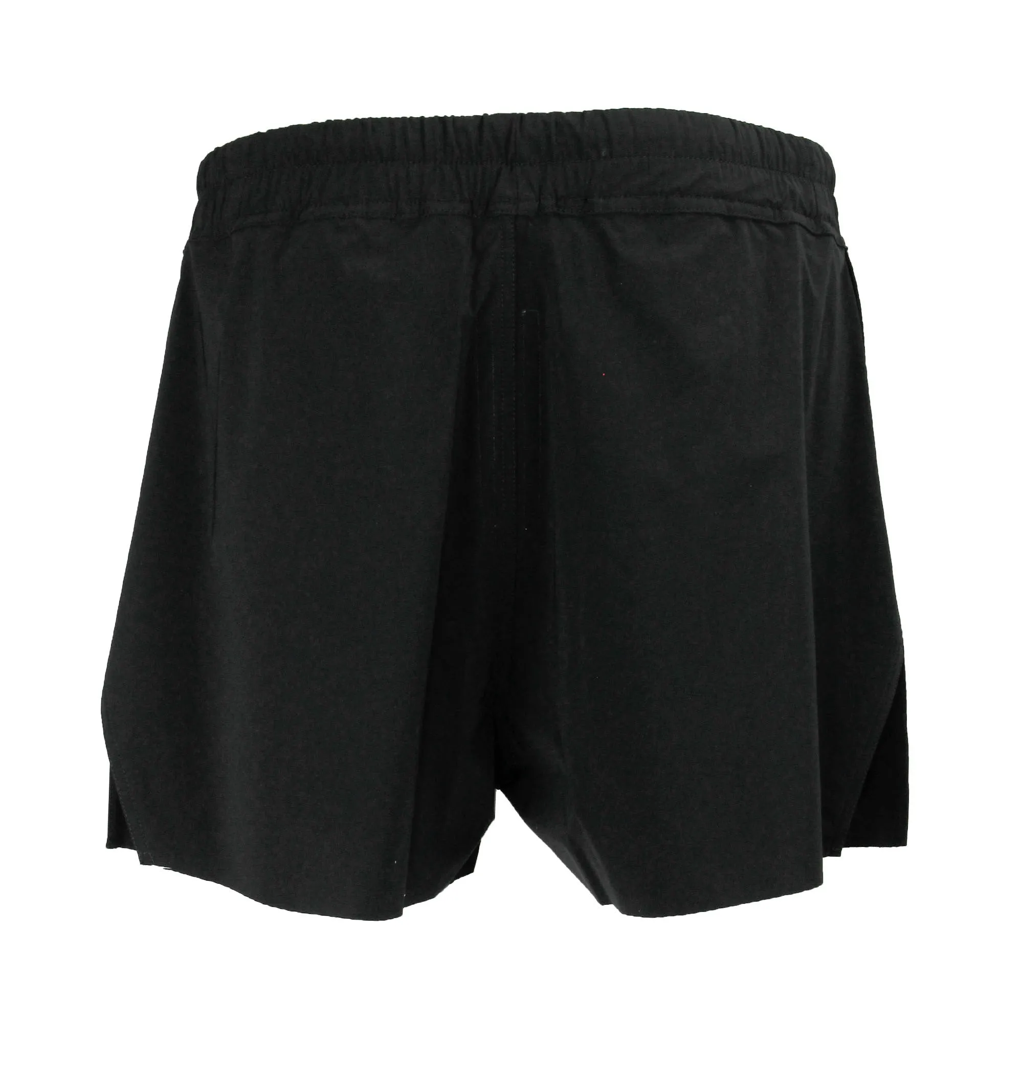 Rick Owens Fog Elasticated Waist Wide-Leg Shorts