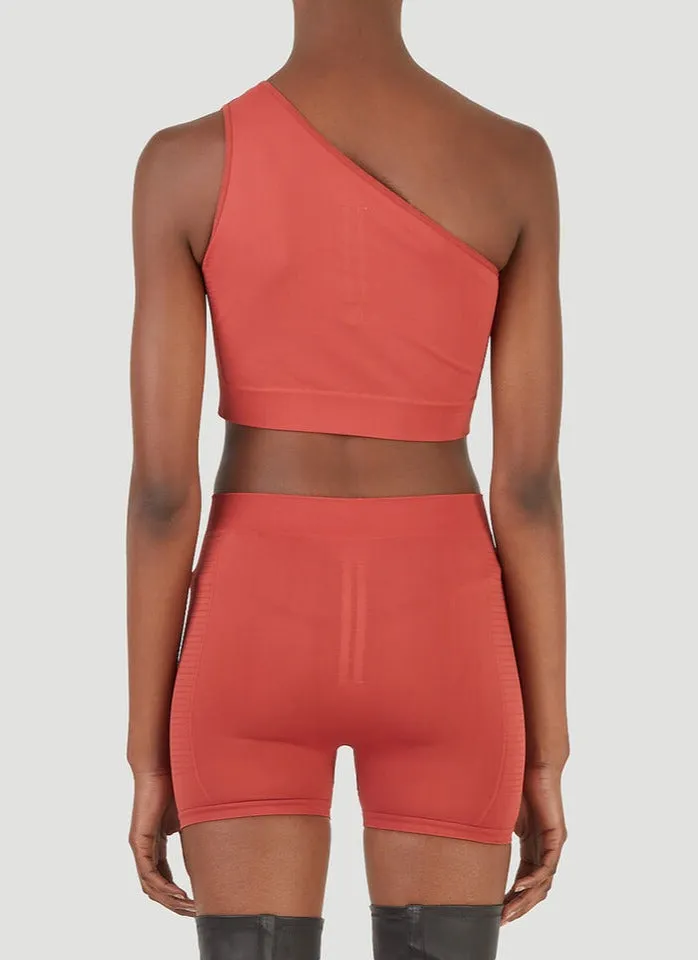 Rick Owens One Shoulder Crop Top