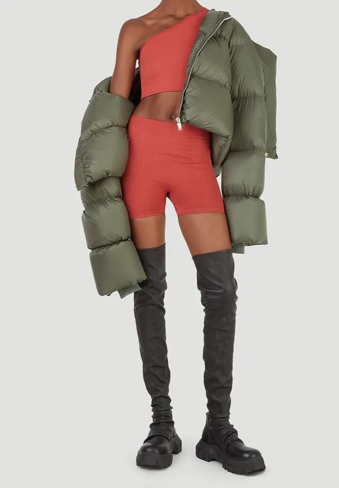 Rick Owens One Shoulder Crop Top