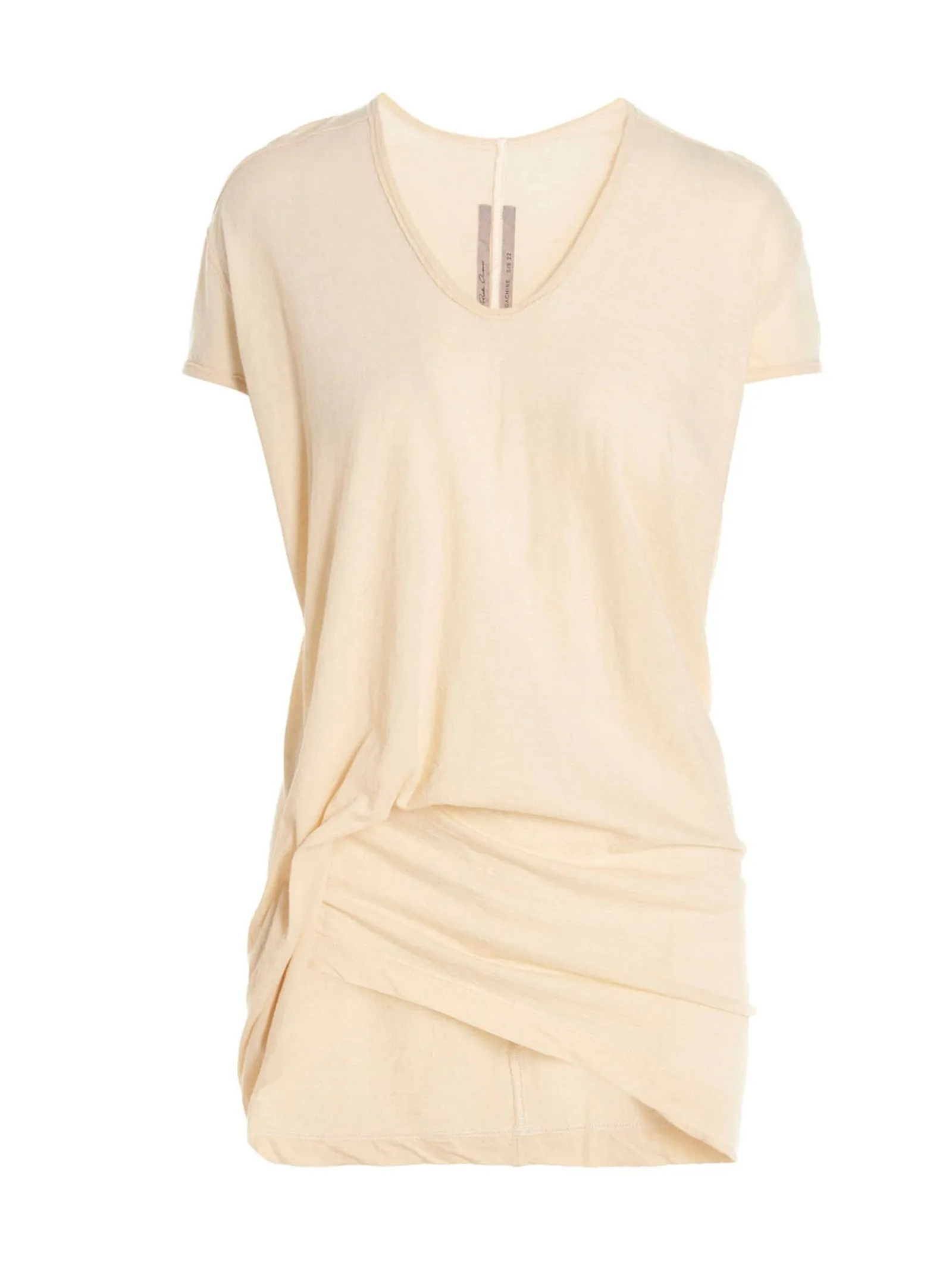 Rick Owens Ruched Crewneck T-Shirt