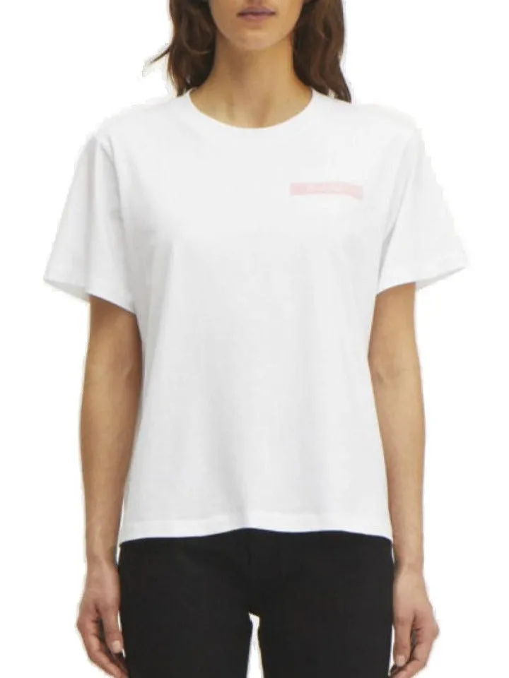 Rodebjer Logo Print Crewneck T-Shirt