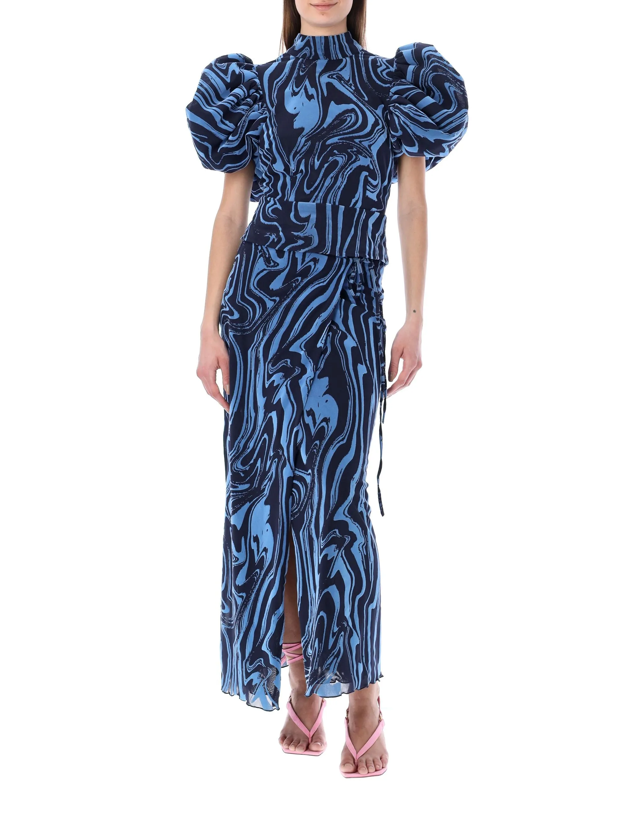 ROTATE Puff Sleeved Dusk Top