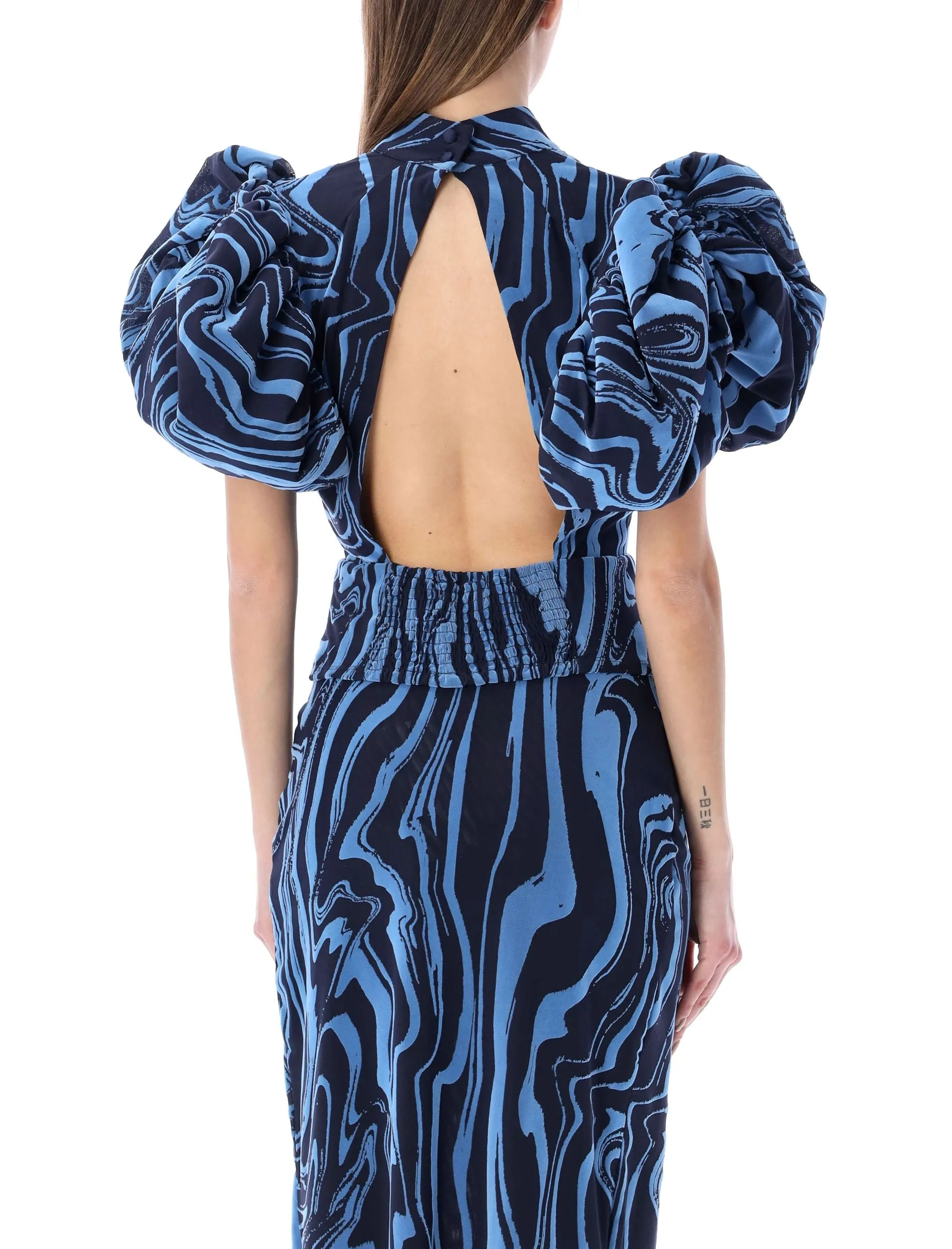 ROTATE Puff Sleeved Dusk Top