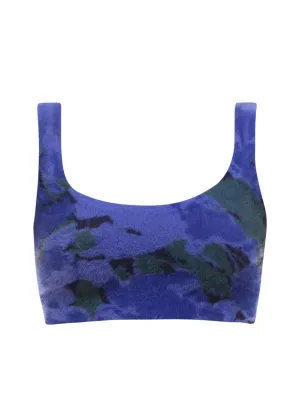 ROTATE Textured Cropped Tank Top