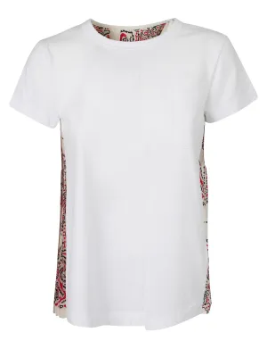 Sacai Bandana Printed Crewneck T-Shirt