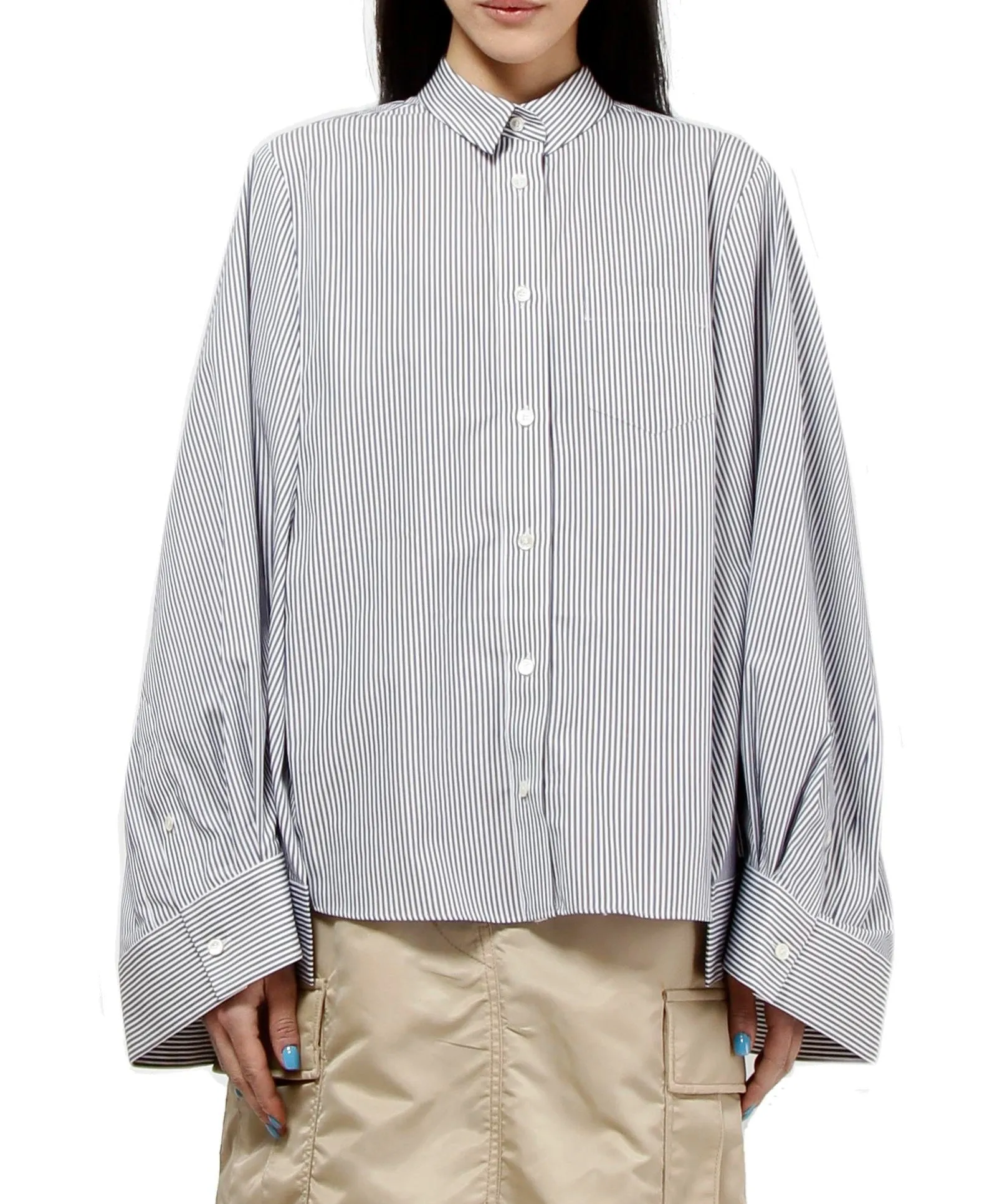 Sacai Button-Up Long Sleeved Shirt