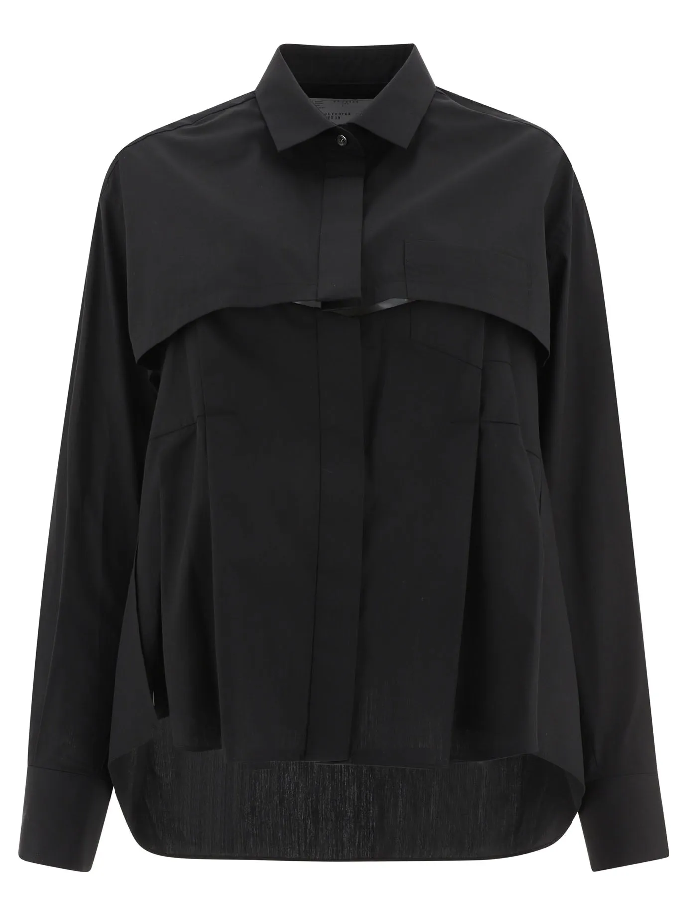 Sacai Cut Out Oversized Shirt