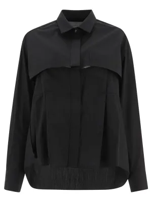Sacai Cut Out Oversized Shirt
