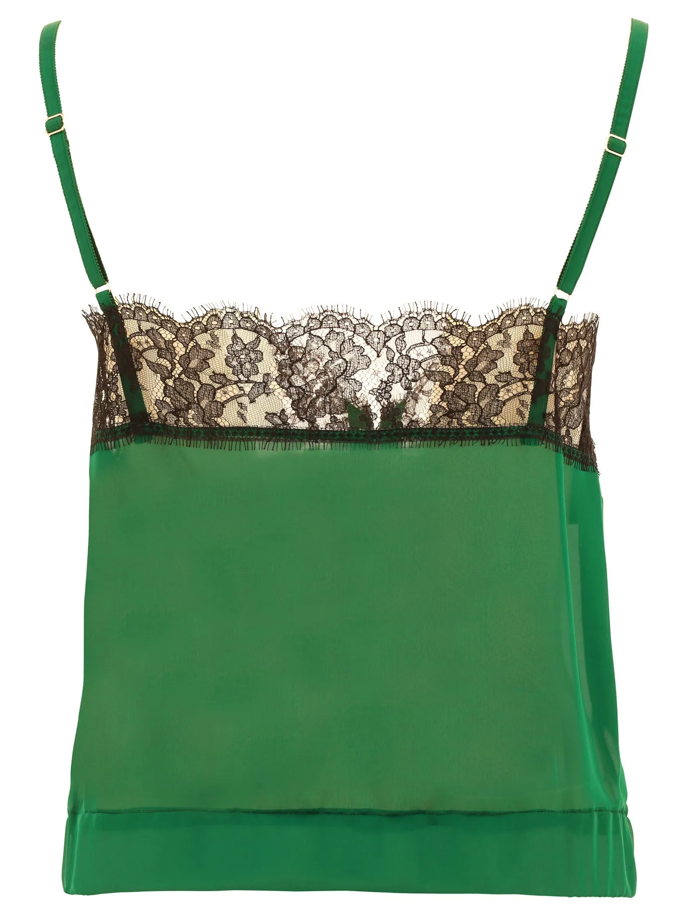 Sacai Lace-Trim Sleeveless Top