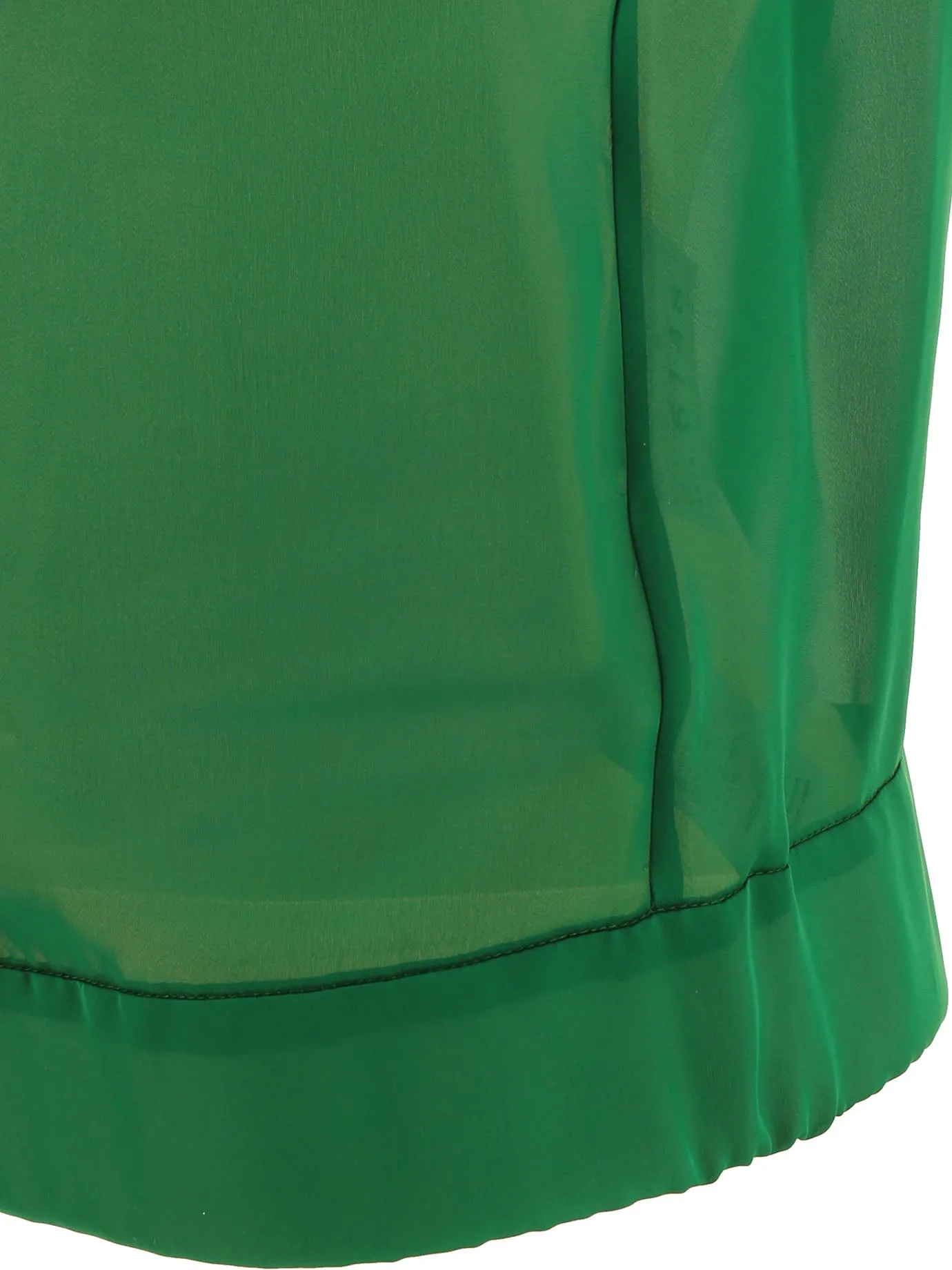 Sacai Lace-Trim Sleeveless Top