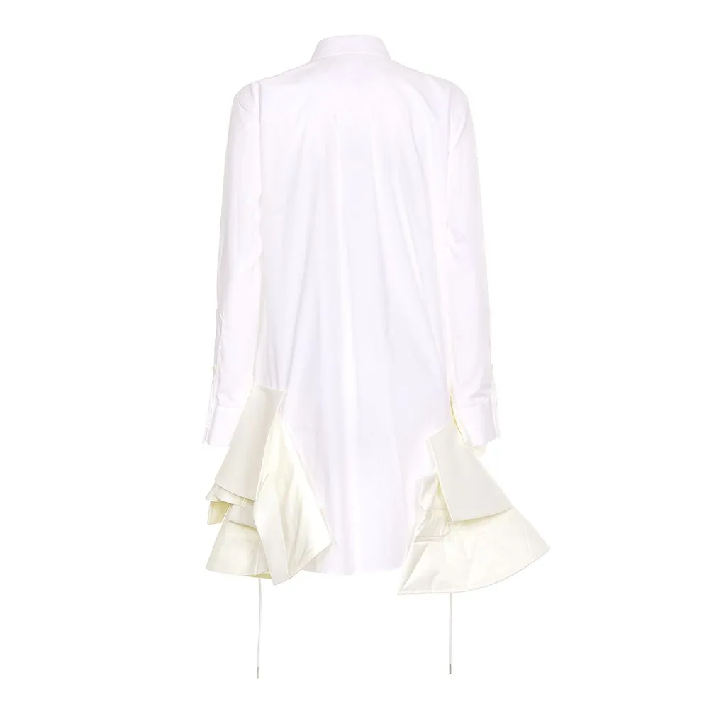 Sacai Layered Mini Shirt Dress