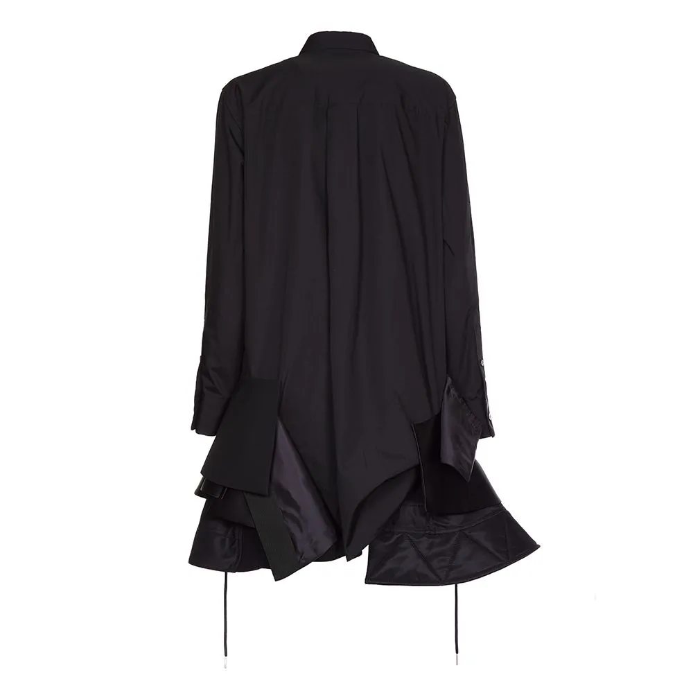 Sacai Layered Mini Shirt Dress