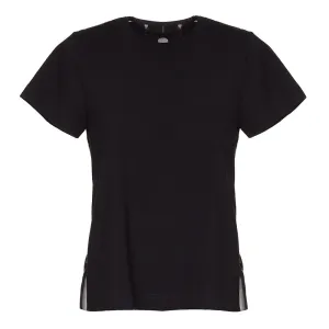 Sacai Leopard Print Panelled T-Shirt