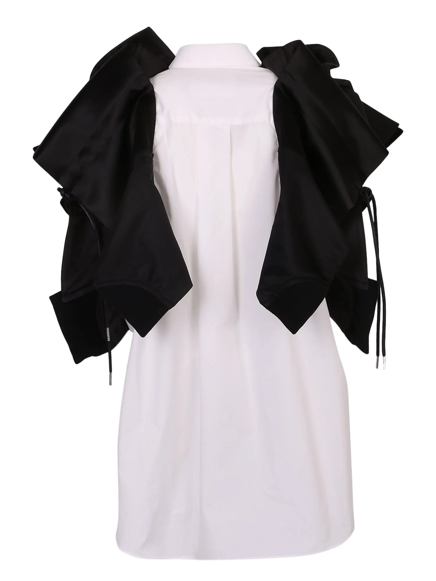 Sacai Two-Toned Pleated Shirt