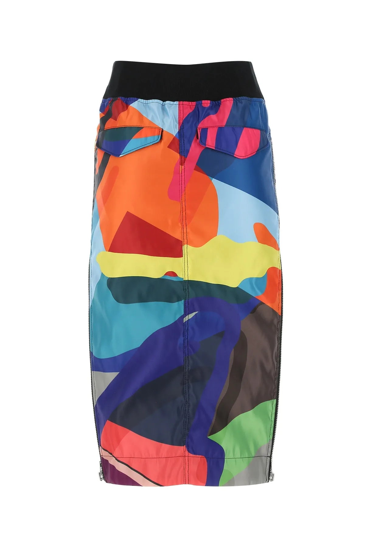 Sacai Zip-Panelled Pencil Skirt