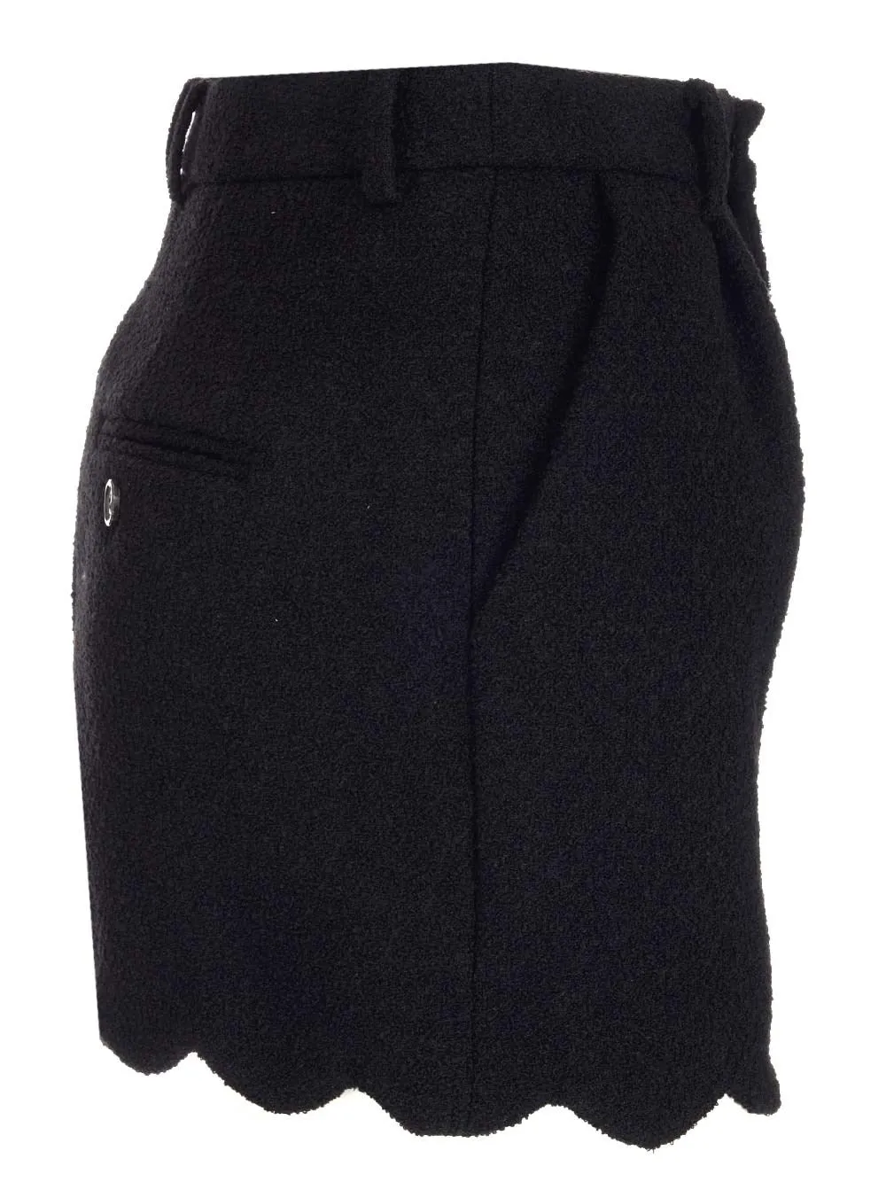 Saint Laurent Boucle Tweed Shorts