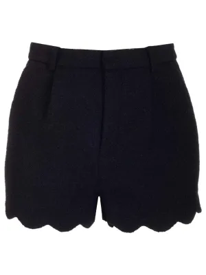 Saint Laurent Boucle Tweed Shorts